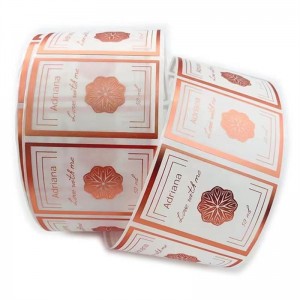 제품 레이블 스티커, 멀티 프로세스 사용자 정의 레이블 스티커